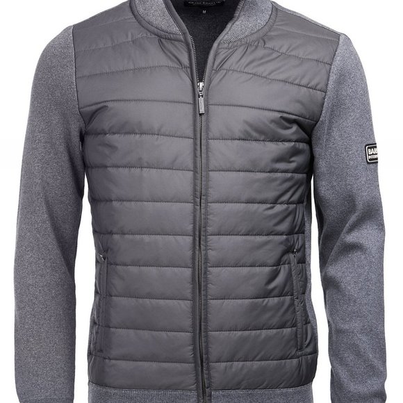 Barbour Baffle Zip Through Jacket Size Medium - Picture 1 of 4